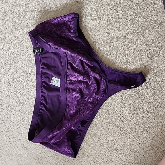 BNWT Torrid Purple High Rise Shaping thong sz 3x - Picture 11 of 14
